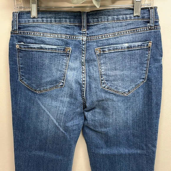NWOT Kensie Jeans The Effortless Skinny Crop Denim Jeans 8/29 - Picture 6 of 16